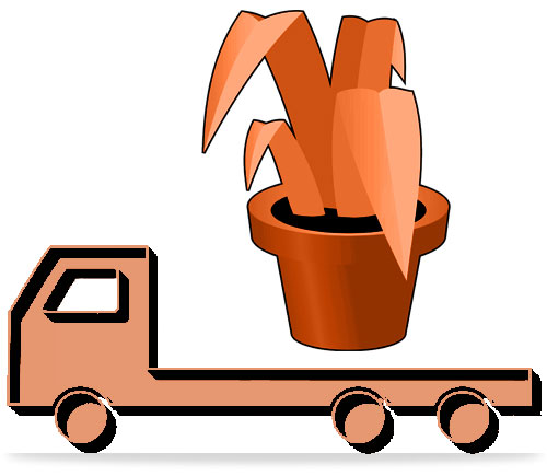 Иконка перевозка растений автотранспортом