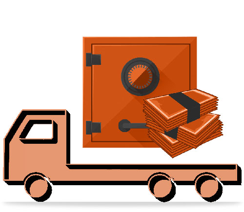 Иконка перевозка сейфов автотранспортом