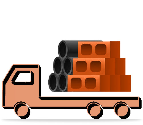 Иконка перевозка стройматериалов автотранспортом