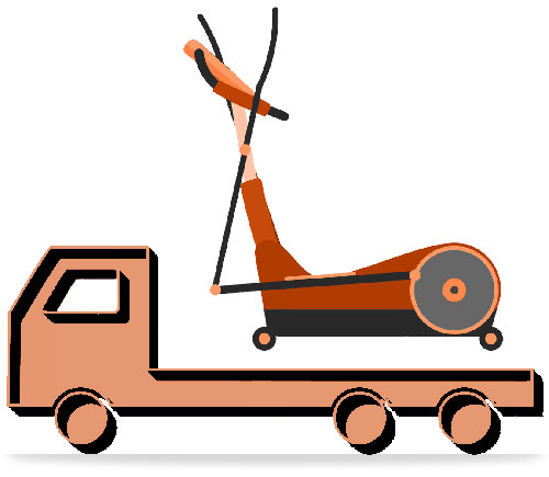 Иконка перевозка тренажеров автотранспортом